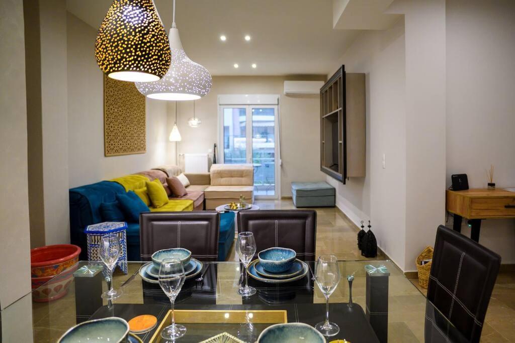Апартаменты Boho 2 Bdr Luxury Meets The East Афины Экстерьер фото